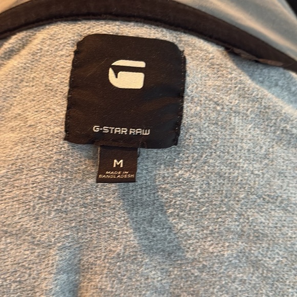 G-Star Lalja HDD zip SW Dress gray sweatshirt long line hood zip close RAW - Picture 11 of 16